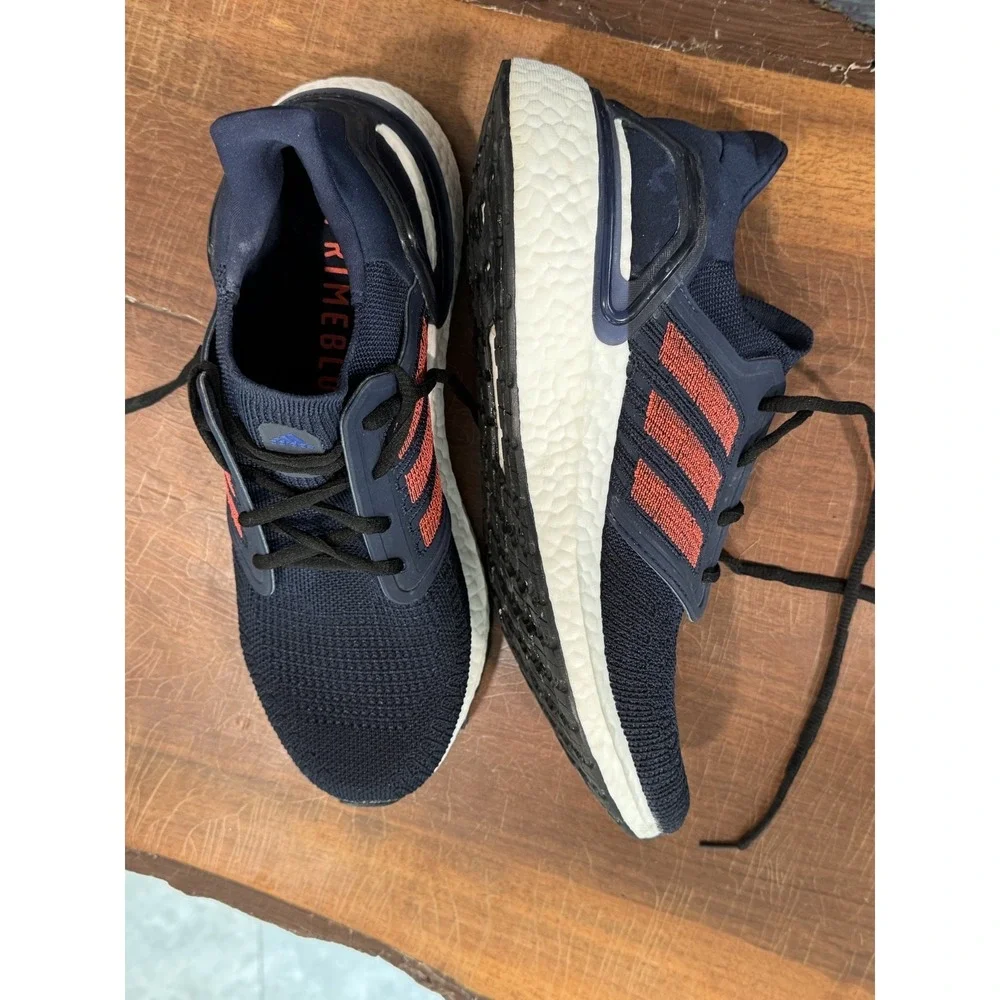 Adidas Primeblue Men's Blue Sneakers Size 10 Lightweight Running/Training Shoes